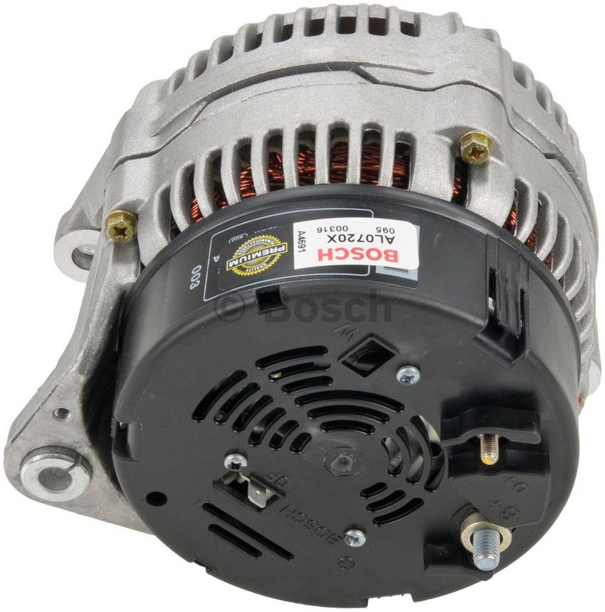 Audi Alternator (120A) (Rebuilt) 046903015FX - Bosch AL0720X